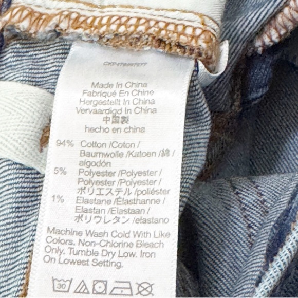 Madewell 90’s Straight Jean Blue Size 29 - Picture 8 of 15